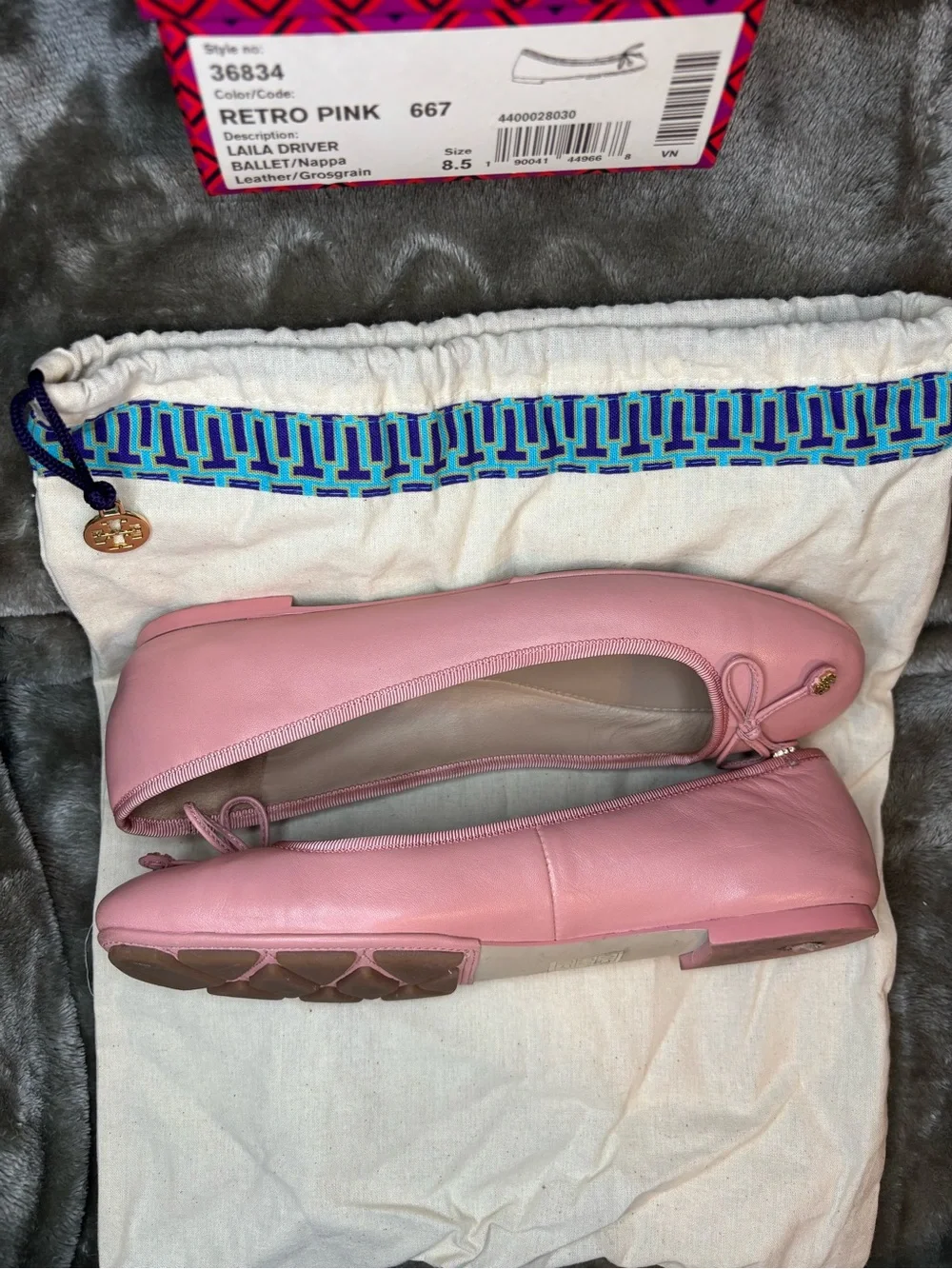 Tory Burch Laila Driver Ballet Flats - Women's